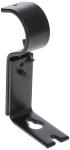 Amazon Basics Adjustable Curtain Rod Wall Bracket Hooks, Set of 2, Black
