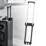 BaotyJie Suitcase Telescopic Handle 20 inch Daily Usage Compact Portable Replacement,Spare Parts,Suitcase Pull Drag Rod Luggage Handle, Black