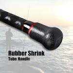 Fiblink Surf Casting Fishing Rod 2-Piece Graphite Travel Baitcasting Fishing Rod (Length: 9')