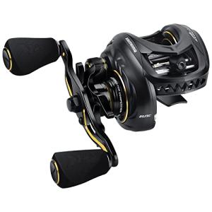 KastKing MegaJaws Elite Baitcasting Reels, 7.2:1 Gear Ratio, Right Handed, Dark Galaxy, Standard Spool, Flipping Switch