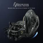 KastKing MegaJaws Elite Baitcasting Reels, 7.2:1 Gear Ratio, Right Handed, Dark Galaxy, Standard Spool, Flipping Switch