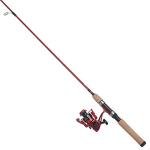 Berkley Cherrywood HD Spinning Reel and Fishing Rod Combo,Red