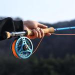 Sougayilang Fly Fishing Rod and Reel Combo, 4-Piece Fly Rod and Aluminum Alloy Reel Complete Starter Package with Rod Bag-Blue-#8