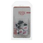 Strike King (TGWS54) Tour Grade Weight Pegs, 54-Pack, Red/White