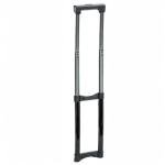 DIY Suitcase Telescopic Handle Spare Parts Stretchable Stylish Black Traveling Accessories Length 82cm Metal Pull Rod