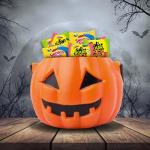 SOUR PATCH KIDS and SWEDISH FISH Mini Soft & Chewy Halloween Candy Variety Pack, Bulk Candy, 80 Trick or Treat Bags