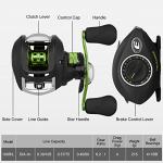 TRUSCEND Advanced Baitcasting Reel, 6.2:1, Incredible Durability, Magnetic Brakes, Ergonomic Design, 4+1 Stainless BB for Saltwater & Freshwater, Designed for The Versatile Angler