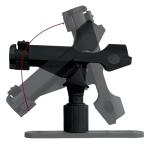 2 Pack Fishing Rod Holder with Track Mount Universal T-Shaped Screw Mounted on Rail for Kayak, Canoe, Fishing Boat (2Pack Rod Holders)