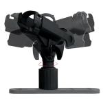 2 Pack Fishing Rod Holder with Track Mount Universal T-Shaped Screw Mounted on Rail for Kayak, Canoe, Fishing Boat (2Pack Rod Holders)