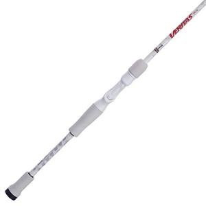 Abu Garcia 6’10” Veritas Casting Fishing Rod, 1-Piece Rod, 12-20lb Line Rating, Medium Heavy Rod Power, Fast Action, 1/4-1 oz. Lure Rating, White