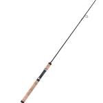 Sougayilang Fishing Rods Graphite Lightweight Ultra Light Trout Rods 2 Pieces Cork Handle Crappie Spinning Fishing Rod(8'0'')