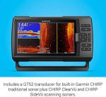 Garmin Striker Vivid 9sv Bundle with Transducer and Protective Cover, 9-inch Color Fishfinder, Vivid Scanning Sonar Color Palettes 010-02554-00