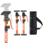 VEVOR Cabinet Jack Support Pole, 2-Pack, 15.75-23.6 Inch Steel Telescopic Quick Support Rod, Adjustable 3rd Hand System up to 220 lbs Capacity for Installing Cabinets, Lifting Drywall, Cargo Bars