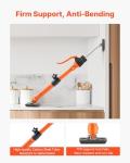 VEVOR Cabinet Jack Support Pole, 2-Pack, 15.75-23.6 Inch Steel Telescopic Quick Support Rod, Adjustable 3rd Hand System up to 220 lbs Capacity for Installing Cabinets, Lifting Drywall, Cargo Bars