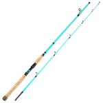 Sougayilang Inshore Saltwater Fishing Rods, Spinning Rods and Casting Rods with AAA Cork Handles,IM7 Toray Carbon Blanks- 7' (Blue- Spinning)