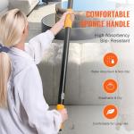VEVOR Telescopic Extension Pole, 7-30 FT Multi-Purpose Extension Pole, Sturdy Aluminum Alloy Paint Extendable Pole with Flip-Lock Design, Telescopic Pole for Painting, Dusting and Cleaning