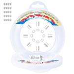 Aboda Clear Fishing Line, Fishing Wire for Hanging Beading Crafts w Crimp Sleeves, Strong Clear String for Hanging Decorations, Invisible Nylon Threads Cords for Balloons Garlands Jewelry Making