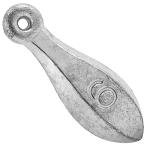Dr.Fish 5 Pack Bank Sinkers Lead Fishing Weights, Freshwater Catfishing Weights River Channel Surf Fishing Saltwater 4oz
