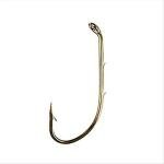 Eagle Claw 181A-8 Baitholder Hook, Size 8, Bronze, 10 Pack