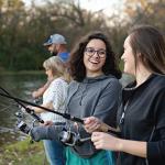 Zebco Spyn Spinning Fishing Reel, Size 20 Reel, Aluminum Spool, Super Tough Titanium-Nitride Plated Bail Wire, 5.3:1 Gear Ratio, Pre-Spooled with 8-Pound Zebco Line, Silver/Black