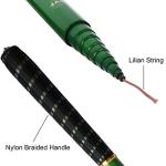 Goture Telescopic Tenkara Fishing Rod Collapsible Crappie Rods 1 Piece Portable Hand Fishing Poles Carbon Fiber Telescoping Stream Ultralight Inshore Carp Bamboo Pole Bass Trout 12 15 18 20 21 24Ft