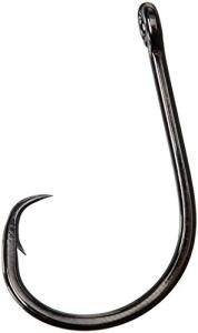 Gamakatsu Octopus Circle 4X Strong Hook (25 Piece), NS Black, 6/0