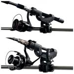 HiUmi Adjustable Rotatable Plastic Fishing Rod 3 Mount Rack Holder Bracket Boat Canoeing Rowing Mount Kit Kayak Side Rod Holder (RH50-2Pack)
