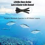 Dr.Fish 3 Pack Lipless Crankbait VIB Hard Bait Sinking Bass Lure Chrome Laser Painting 3D Eyes Rattle Balls Treble Hook Split Ring Tackle Box Freshwater Shad Perch Walleye Musky