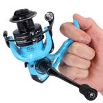 Sougayilang Spinning Fishing Reels, Carbon Fiber 17.5LBs Max Drag,5.2:1 Gear Ratio, Ultra Smooth Powerful for Inshore Boat Rock Freshwater Saltwater Fishing