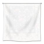 Tapestry Hanging Telescopic Rod 17-64 inch for Lightweight Aesthetic Tapestries Room Deco Scalable Wall Hanging Bar Banner Hanger Pole (White/Silver)