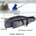 Sougayilang Durable Fishing Rod & Reel Organizer Bag Travel Carry Case Bag Fishing Rod Case-40in