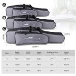 Sougayilang Durable Fishing Rod & Reel Organizer Bag Travel Carry Case Bag Fishing Rod Case-40in