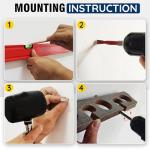 Rush Creek Creations | Fishing Rod Holder for 11 Rods, Fishing Pole Holder for Garage Organization and Wall Storage, for Fishing Gear and Fishing Accessories (Vertical Fishing Rod Rack)