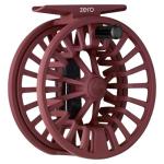 Redington Zero Fly Fishing Reel, Lightweight Design for Trout, Clicker Drag System, Burgundy, 2/3