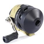 Sougayilang Kid Spincast Fishing Reel,Dial-Adjustable Drag Trouble-Free Push-Button Bait Casting Design Pre-Spooled with Fishing Line