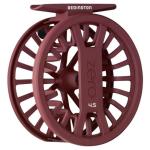 Redington Zero Fly Fishing Reel, Lightweight Design for Trout, Clicker Drag System, Burgundy, 2/3