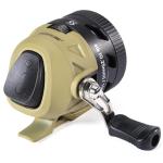 Sougayilang Kid Spincast Fishing Reel,Dial-Adjustable Drag Trouble-Free Push-Button Bait Casting Design Pre-Spooled with Fishing Line
