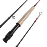 Aventik Fly Fishing Rod with Tube, 3-Piece (0/1wt, 2/3wt) & 4-Piece (3/4wt, 5/6wt), Carbon Fiber Fast Action Ultra-Portable Travel Fly Rod (Riverflow Series)(6'1'' LW0/1 Kit)
