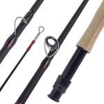 Aventik Fly Fishing Rod with Tube, 3-Piece (0/1wt, 2/3wt) & 4-Piece (3/4wt, 5/6wt), Carbon Fiber Fast Action Ultra-Portable Travel Fly Rod (Riverflow Series)(6'1'' LW0/1 Kit)