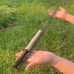 Aventik Fly Fishing Rod with Tube, 3-Piece (0/1wt, 2/3wt) & 4-Piece (3/4wt, 5/6wt), Carbon Fiber Fast Action Ultra-Portable Travel Fly Rod (Riverflow Series)(6'1'' LW0/1 Kit)