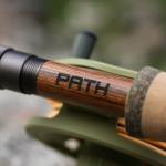 Redington Path Fly Fishing Rod with Tube, 4 Pieces, Medium Fast Action Freshwater Fly Rod, Case Included, 5WT 9'0"
