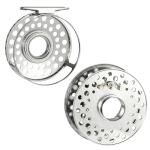 5/6wt Click Stop Fly Reel Classic Design Lightweight 86mm Diameter Clicker Fishing Reel CNC Machined Aluminum for Freshwater Fishing