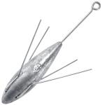 Dr.Fish 2 Pack Sputnik Sinker Spider Sinker Surf Fishing Lead Weight Pyramid Saltwater Beach Casting Sea Fishing 3oz