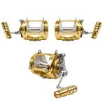 Trolling Reel 2-Speed Fishing Reel Offshore Big Game Deep Saltwater Trolling Fishing Reel for Tuna Sailfish Swordfish (80W-1740yd/200lbs)