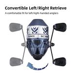 RUNCL Spincast Fishing Reel with Monofilament Line