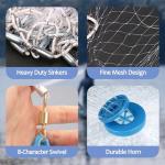 Yeahmart Heavy Duty Saltwater Fishing Cast Net 3Ft
