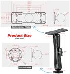 VAZESWIN Fish Finder Mount with 9.1" Long Arm