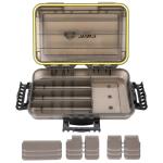 RUNCL Waterproof Fishing Tackle Box with Dividers