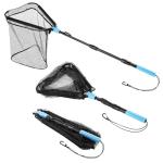 Calamus Triangular Foldable Fishing Net with Handle