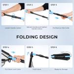 Calamus Triangular Foldable Fishing Net with Handle